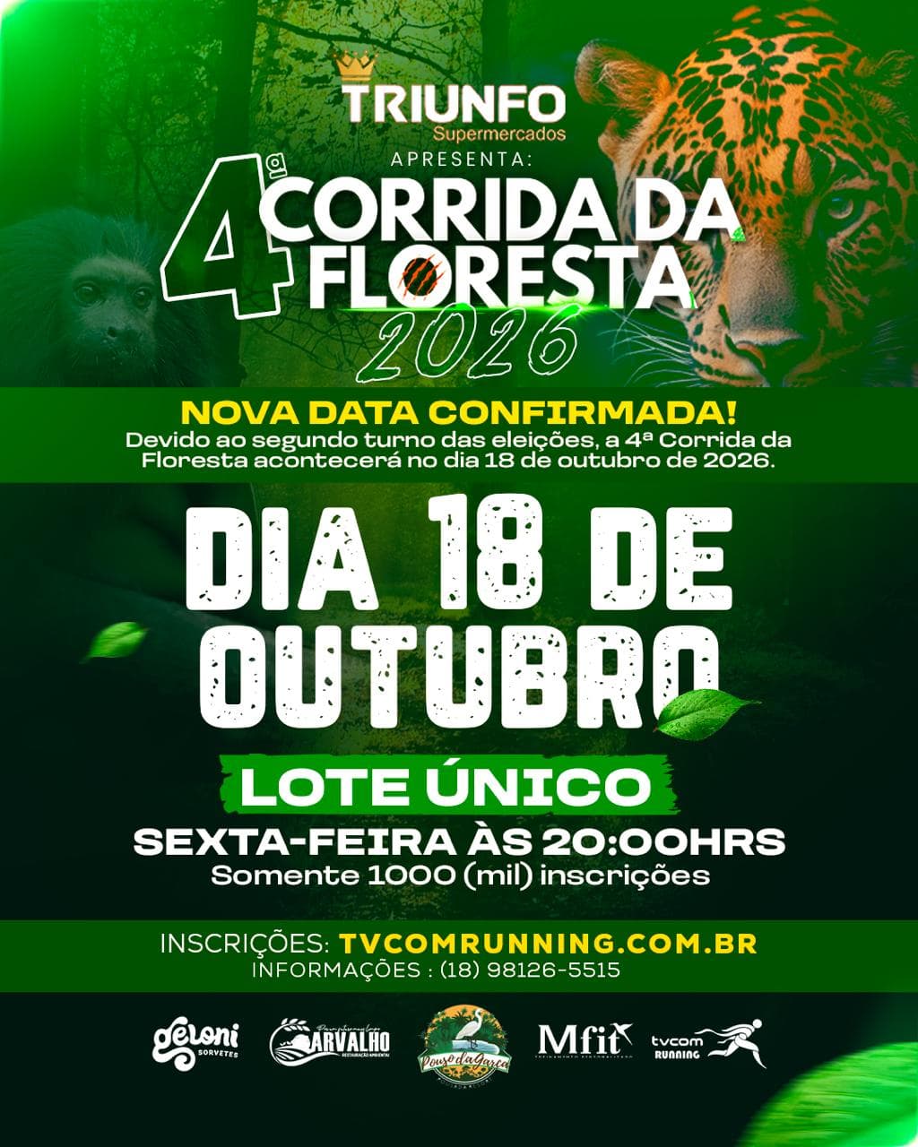 4ª CORRIDA DA FLORESTA ETAPA TEODORO SAMPAIO 2026
