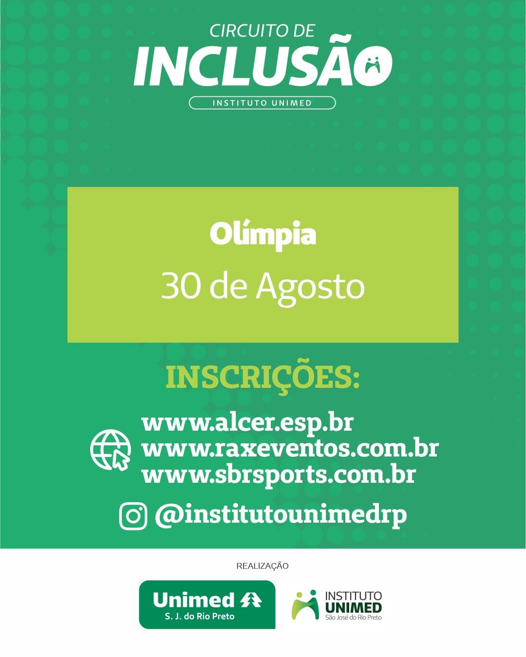 Circuito de Inclusão Unimed - Etapa Olímpia