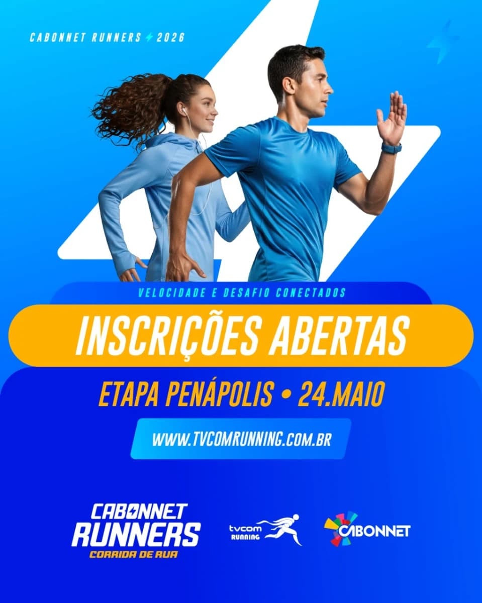 CABONNET RUNNERS 1ª ETAPA PENÁPOLIS SP